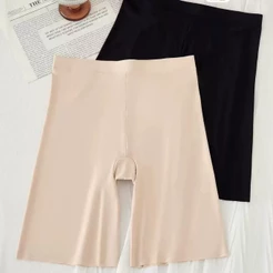 Short Modelador Feminino Cintura Alta Sem Costura Antiatrito Invisível Levanta Bumbum Bermuda Segunda Pele