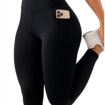 Calça Legging Feminina Cintura alta com Bolso Lateral conforto – não transparente Academia, Corrida e Dia a Dia