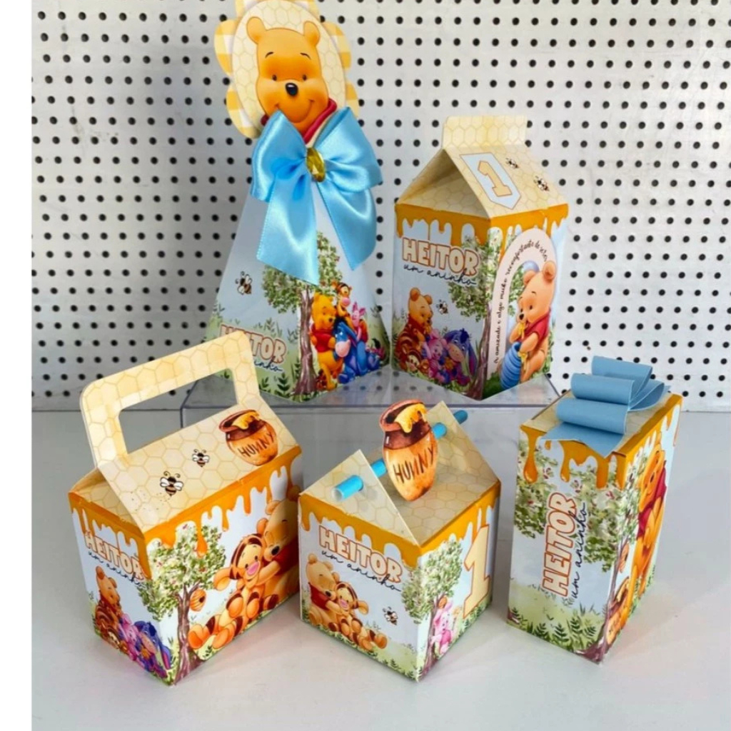 KIT PERSONALIZADOS URSINHO POOH