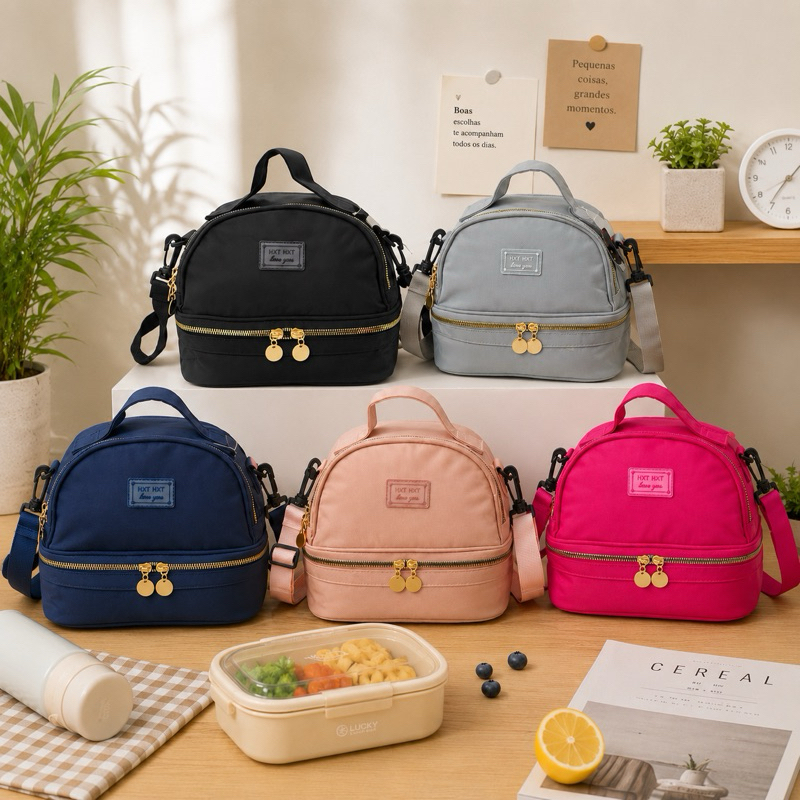 Bolsa Térmica 2 Andar Fitness Marmita Viagem 6770