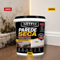 Impermeabilizante Rodapé Artfix 4kg Barreira Contra Infiltrações
