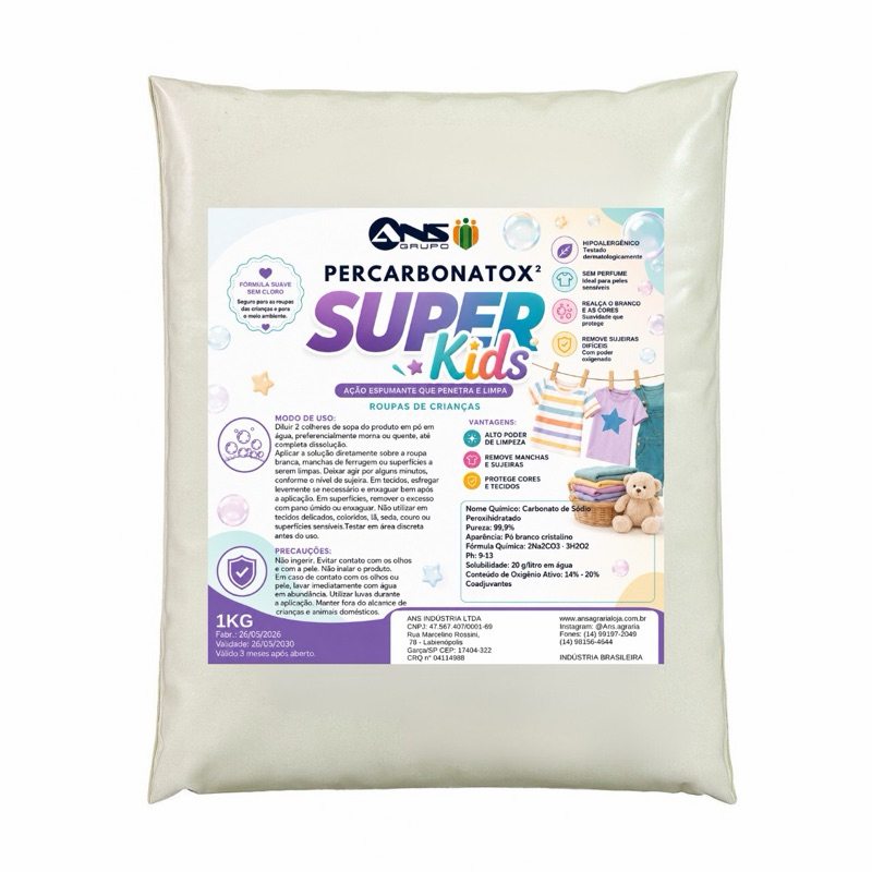 Percarbonatokids , tira manchas , alvejante 1kg