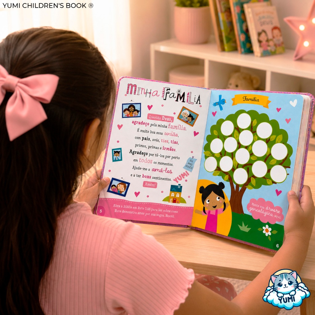 Livro de Orações para Meninas | Devocional Infantil Cristão com Orações e Reflexões Capa Premium · foto 2