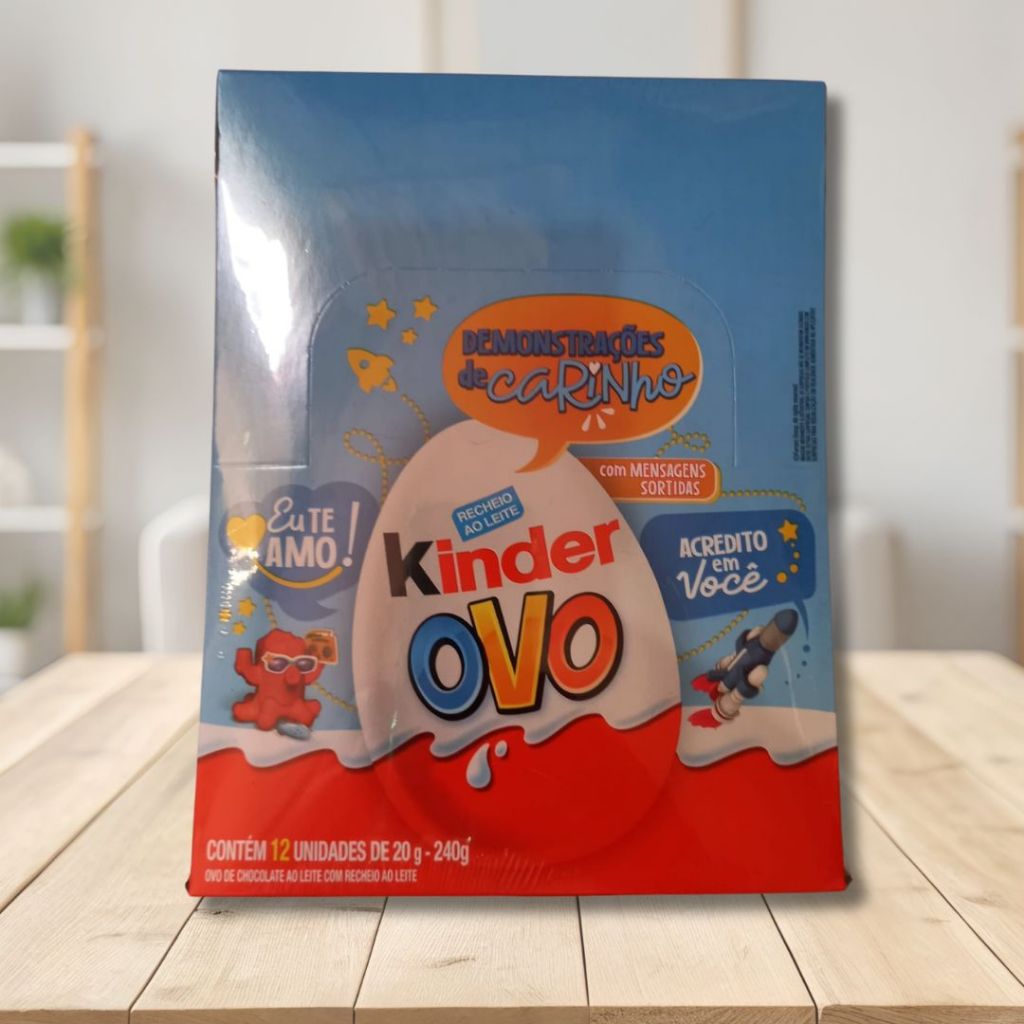 Kinder Ovo Meninos - Coleção 2026