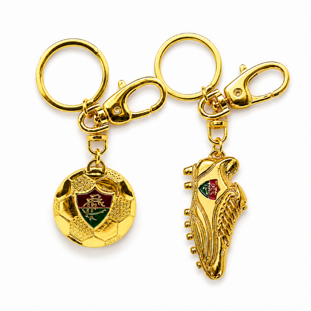 CHAVEIROS DIVERSOS OFICIAL FLUMINENSE OURO