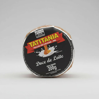 Doce De Leite 200gr Tatitânia Em Tablete Redondo - Delicioso