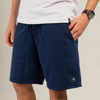 Bermuda Masculino Moletinho Premium 100% Poliéster Com Elástico E Cordão