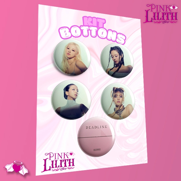Kit de Bottons - BLACKPINK