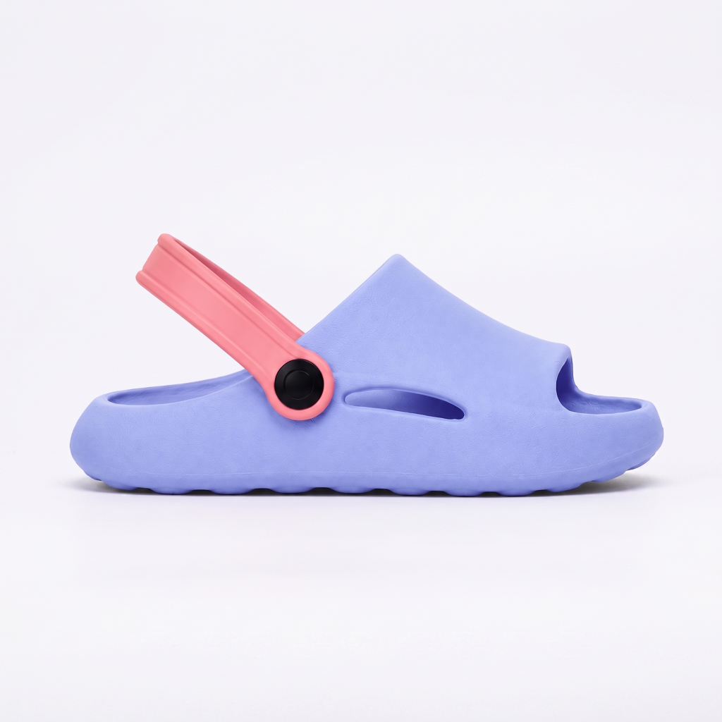 Chinelo Nuvem Passato Infantil Menina em PVC 2 em 1 Correia Solado Antiderrapante Confortável Leve