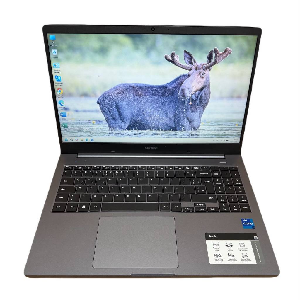 Notebook Samsung I7 1165g7 8gb Ddr4 Ssd M.2 256gb Win 11 (Vitrine)