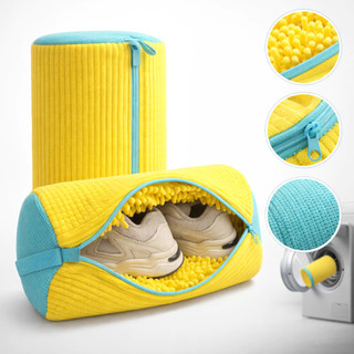 Kit 1/2/4 Sacos Bolsa para Lavar Sapato Tênis na Máquina de Lavar Pratico