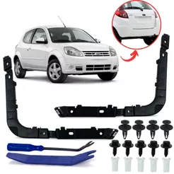 Guia Garra Suporte Fixação do Parachoque Traseiro Para Ford KA 2008 Até 2013 Todos