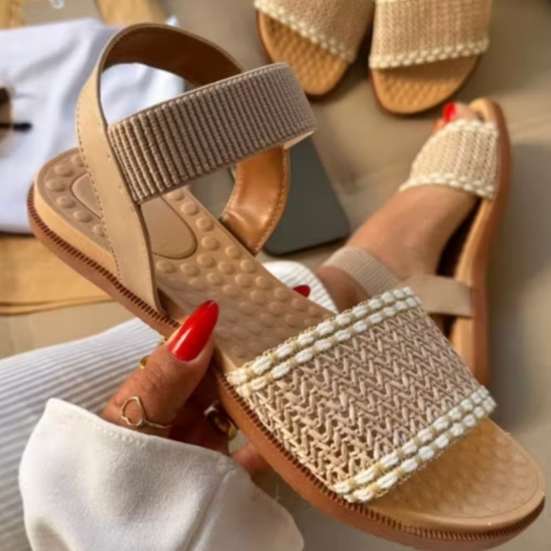 Sandália Feminina ortopédica calce fácil Promoção Mês do Consumidor 39% OFF