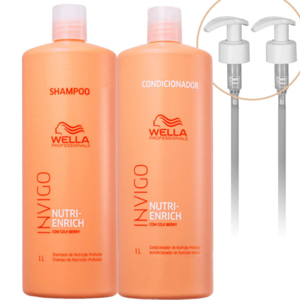 Wella Professionals Kit Wella Pro Invigo Enrich Shampoo 1l + Condicionador 1lPor