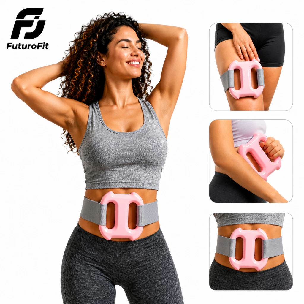 Drenagem Linfática Massageador Vibratório Portátil Recarregável | Cinta para Cintura/Perna/Glúteo | FuturoFit — imagem 1