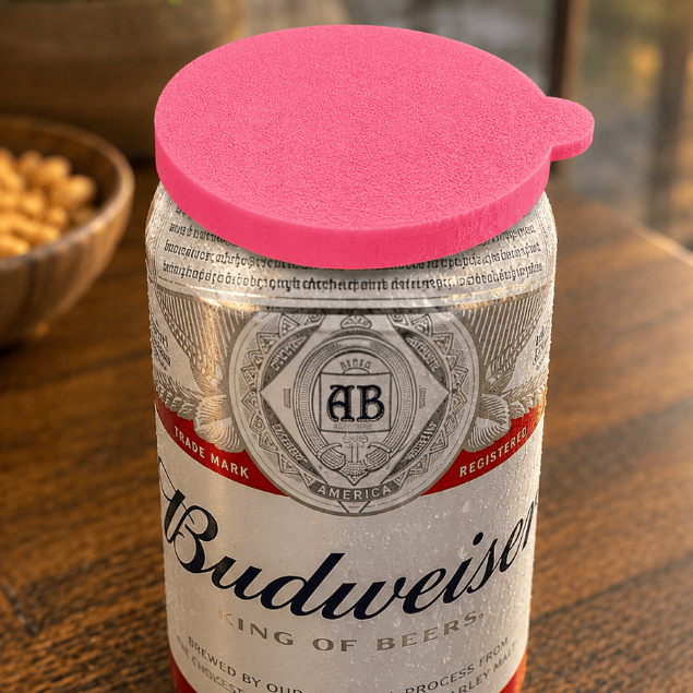 Tampa Lata Protetora Reutilizável | Mantém o Sabor da Bebida Serve para Refrigerante, Cerveja e Energético Cores Variada — imagem 2 de 2