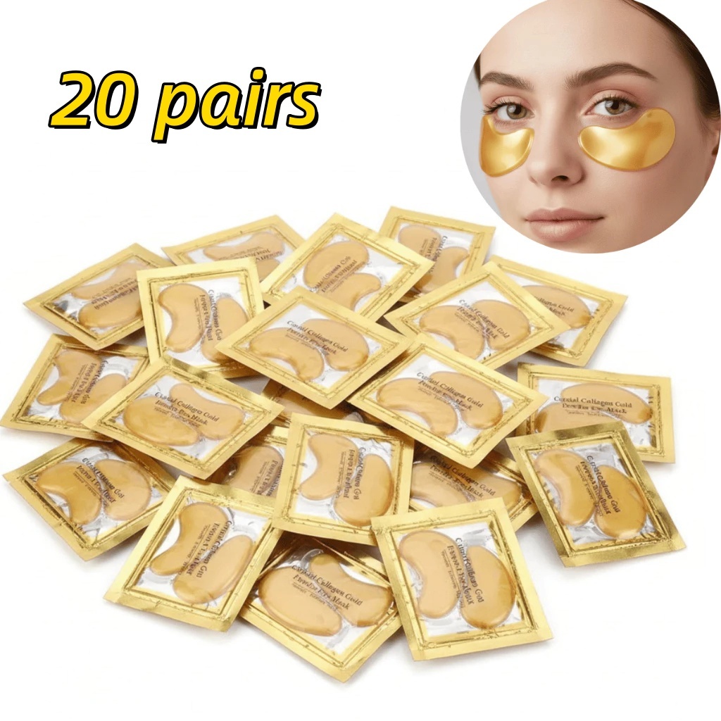 Máscaras de Colágeno Trata Olheiras Adesivo Antirrugas Gel Pads Skin Care Tratamento Olhos