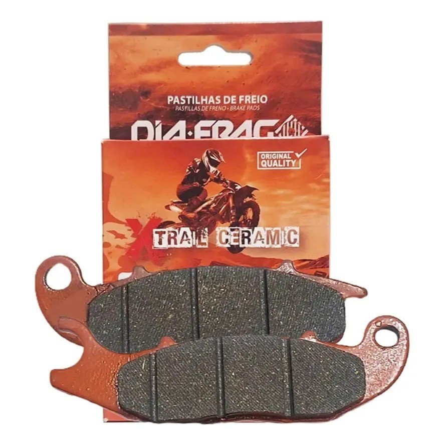 Pastilha De Freio Dianteira Crosser 150 Sinterizada Cerâmica
