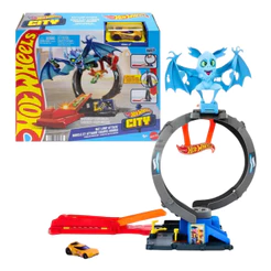 Hot Wheels Pista Ataque Do Morcego City Loop - Mattel HTN78/Hdr29