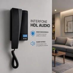 Interfone Eletrônico Residencial Porteiro Eletrônico Class Áudio Class HDL Telefone Com Botão