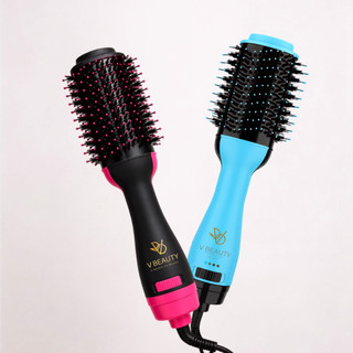 Escova Secadora VBeauty Air 360 Alisadora Profissional com Ar Quente Anti Frizz