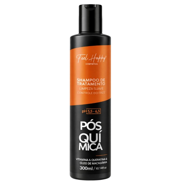 Shampoo Pós Química 300ml Feel Happy