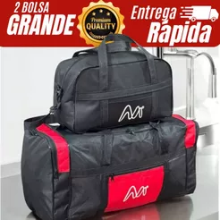 Bolsa Mala De Viagem Tamanho G Mais P Masculina Feminina