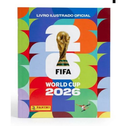 Álbum Oficial Copa do Mundo 2026 Panini Capa Brochura | FIFA World Cup Original