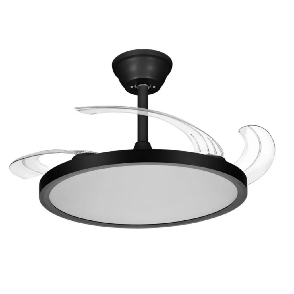 Ventilador de Teto Silence Air Pro Elgin Preto Bivolt