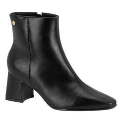 Bota Salto Quadrado Bico Levemente Quadrado Vizzano Cano Curto - 3109.100