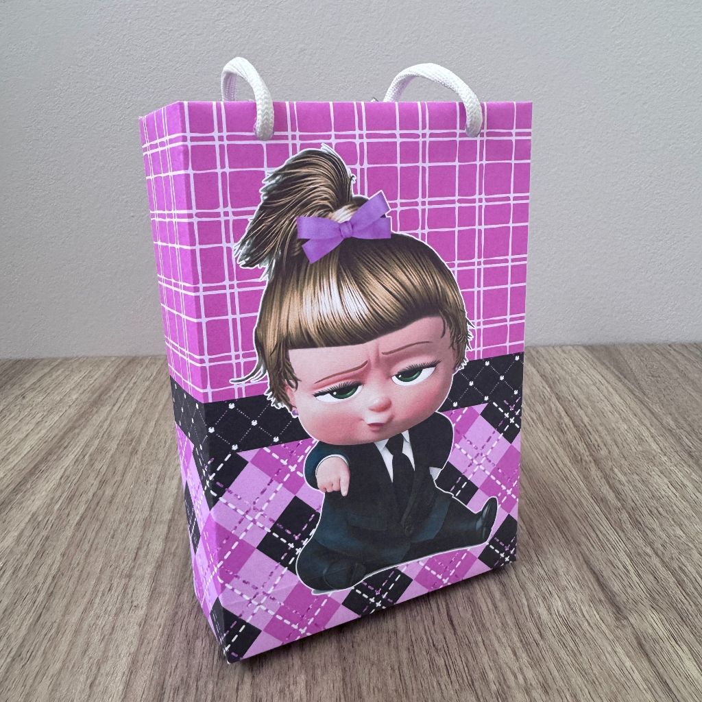 Sacolinha Surpresa Poderosa Chefinha TAMANHO P - sacolas lembrancinhas poderosa chefinha