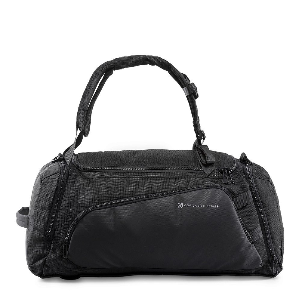 Gshield Mochila Mala de Viagem Running 40 Litros e Bolsa de Academia Fitness Resistente à Água, Preta