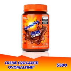 Creme de Avelã Ovomaltine Crocante 530g Pote