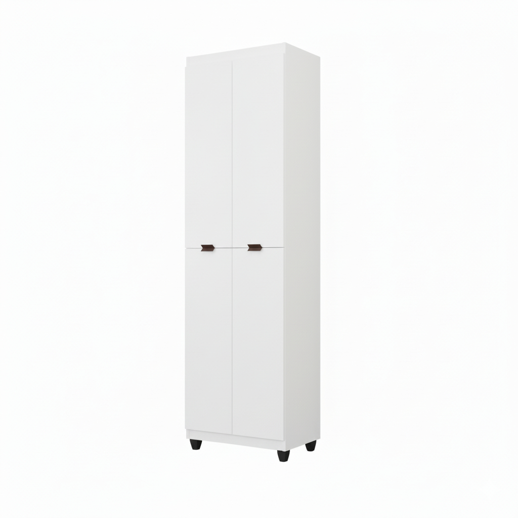 ENVIO FULL Armário Multiuso Grande 4 Portas com Prateleiras
