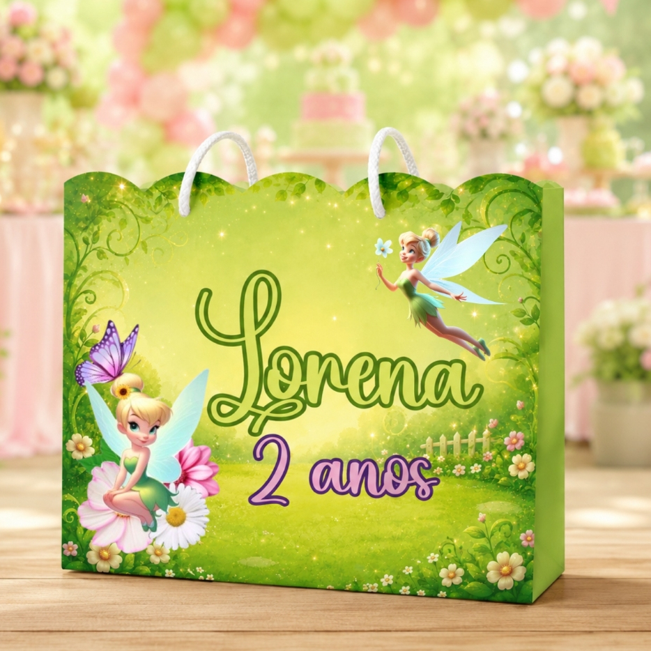 Sacolinha Personalizada SININHO Infantil -Festa Lembrancinhas Mimos Aniversário