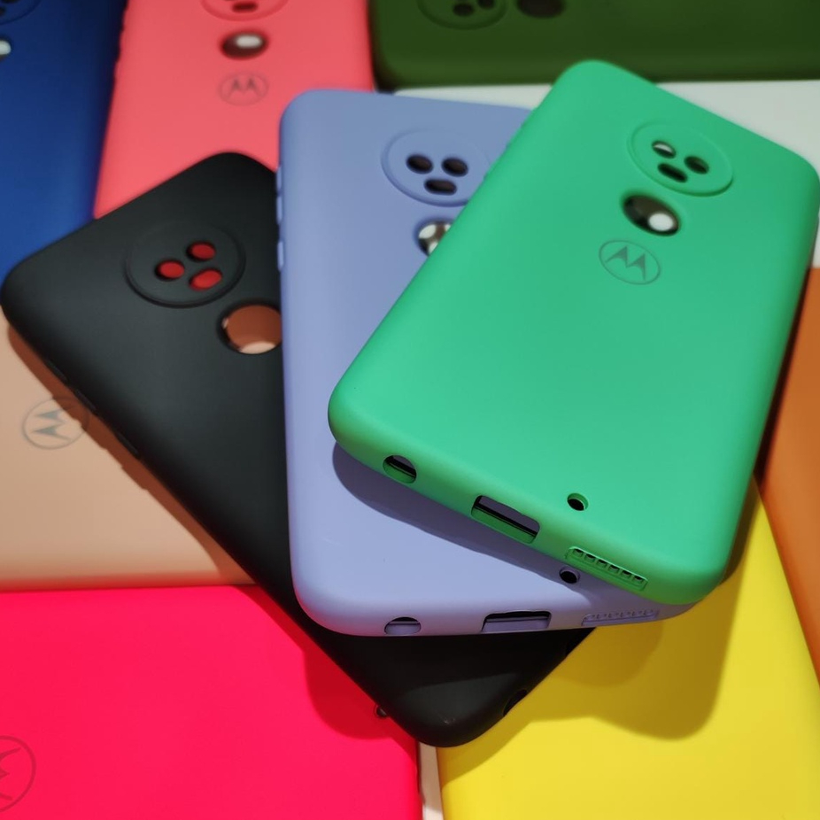 Capa protetora Motorola G7 / G7 Plus Silicone Proteção de Câmera Interior Aveludado Macia Premium