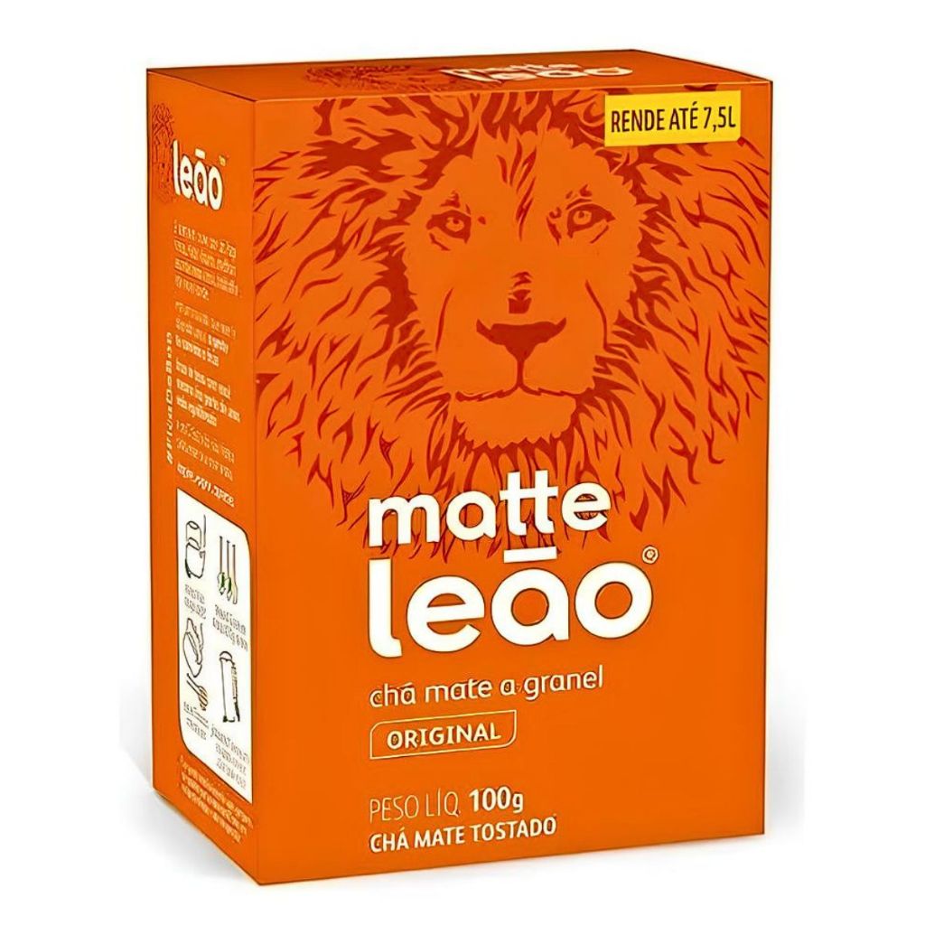 Leão Chá Matte Granel Natural 100G
