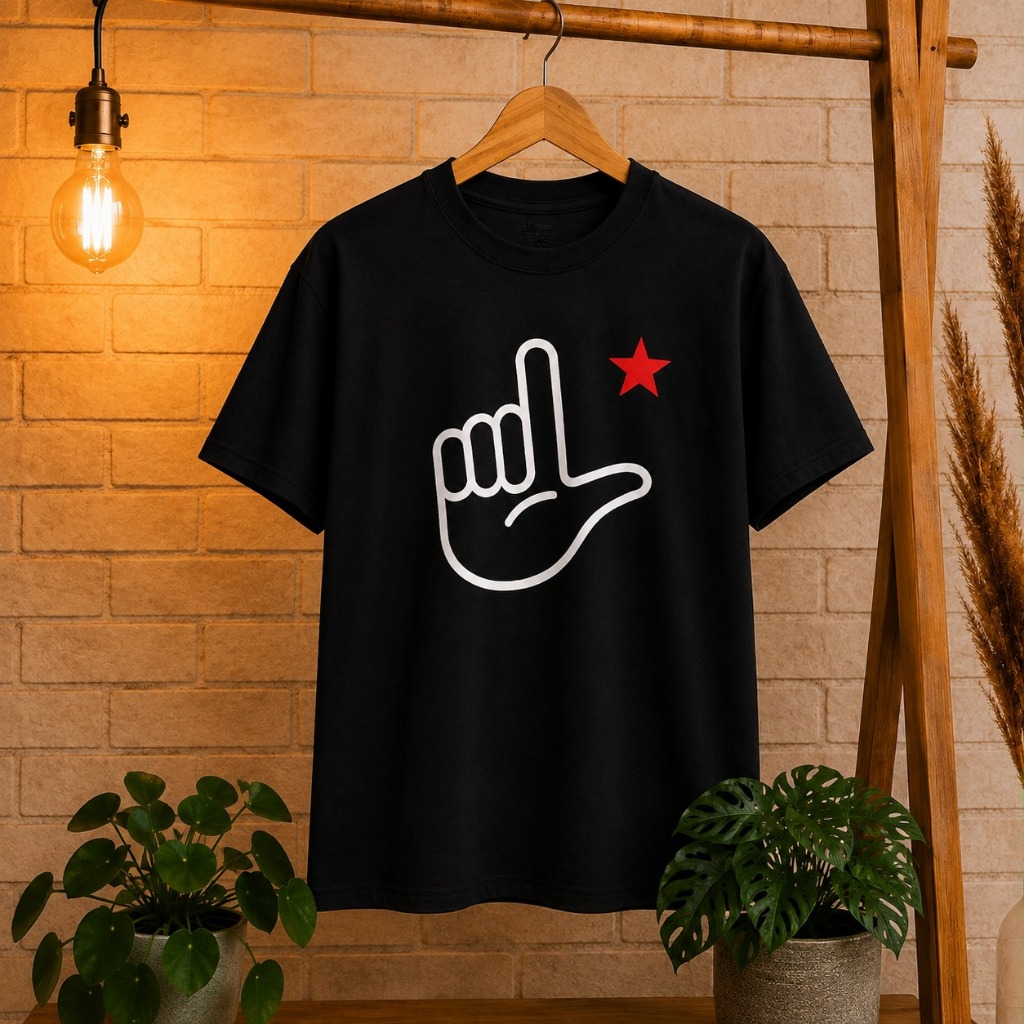 Camiseta Lula Unissex Camisa Estampada Brasil Estrela Vermelha Masculina Feminina Malha PV ou Algodão Adulto Presente
