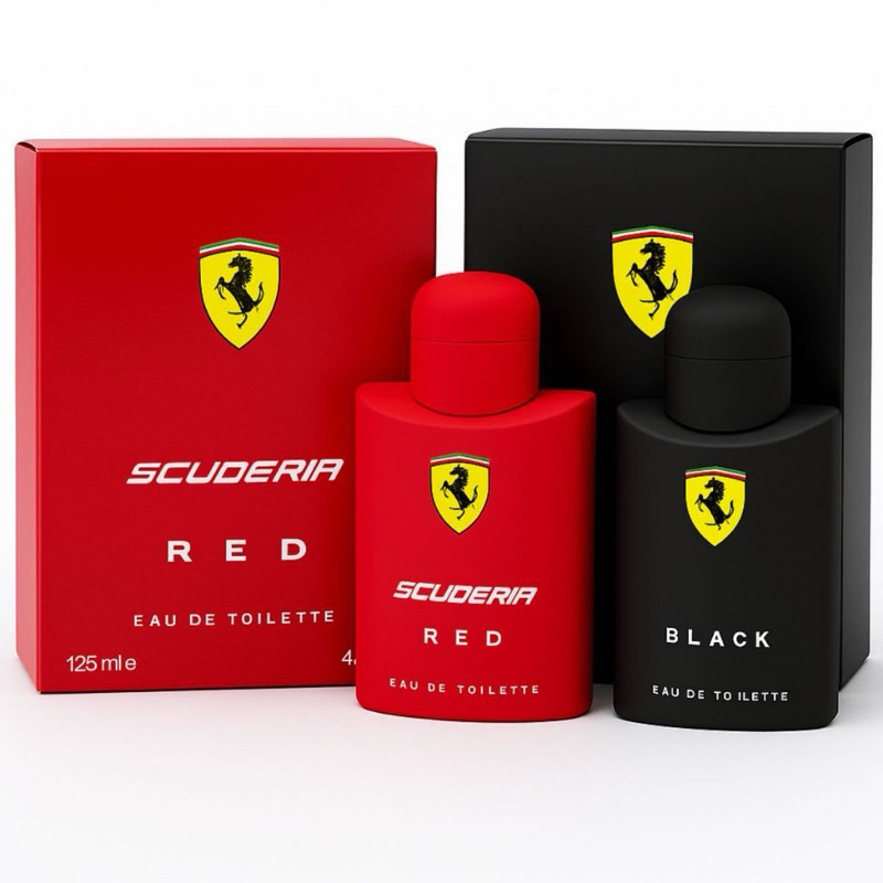Perfume Ferrari Black, e Red- EDT 125ml original