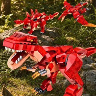 Brinquedo Infantil Divertido Dinossauro 3 Em 1 Keeppley