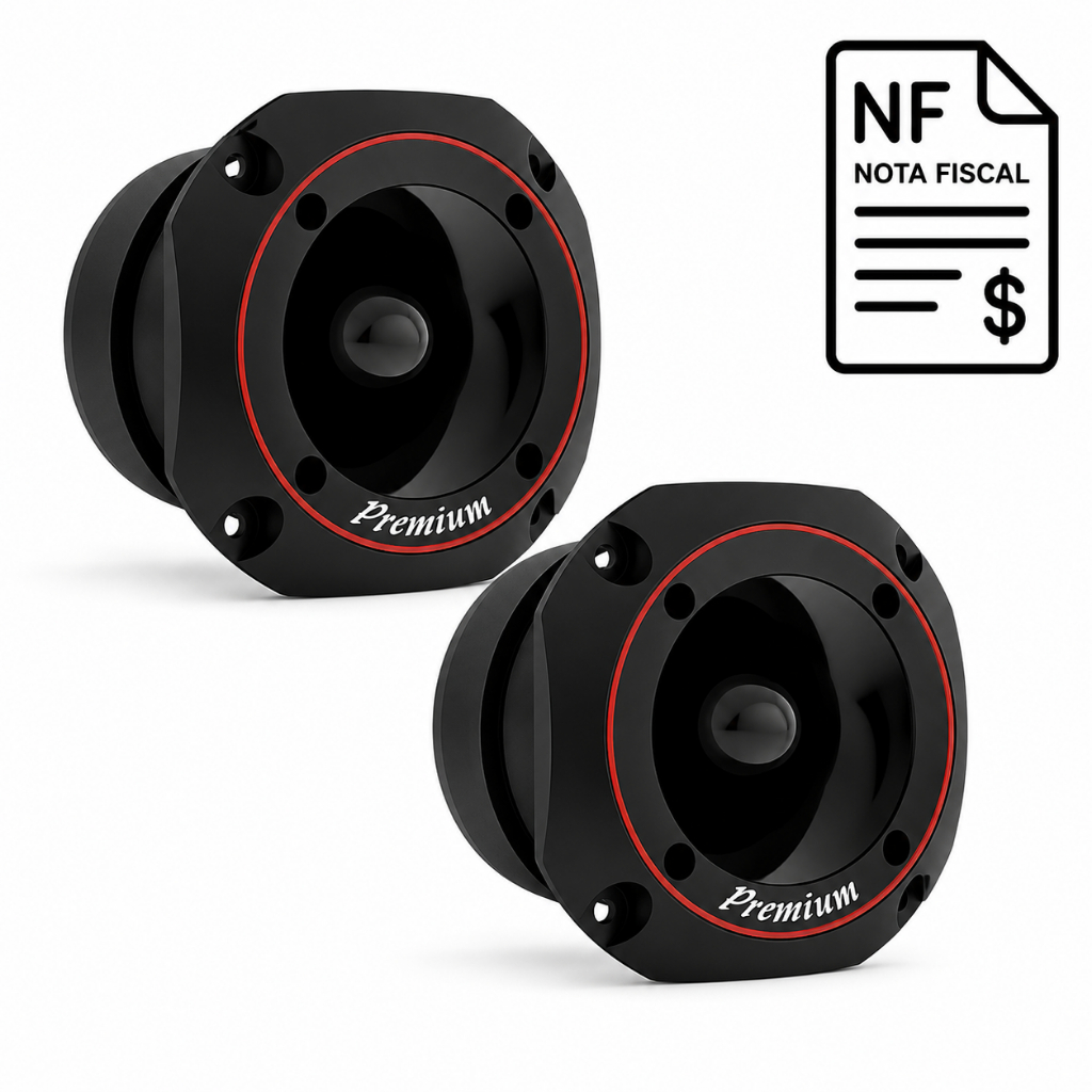 Kit 2 Super Tweeters Ramos RT335 Premium: Som Automotivo Alta Potência