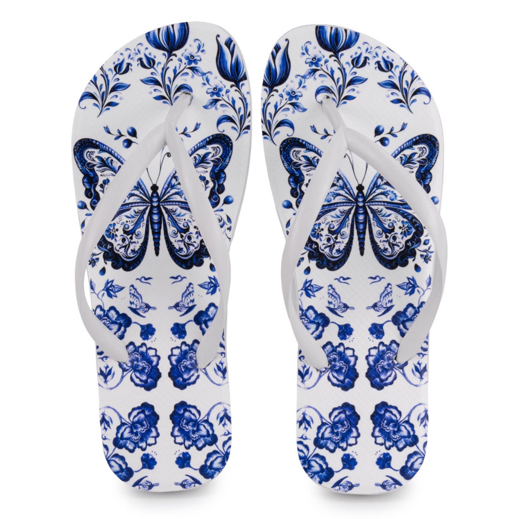 Chinelo Feminino Classico Estampado Leve Confortavel E Versatil — imagem 2 de 2