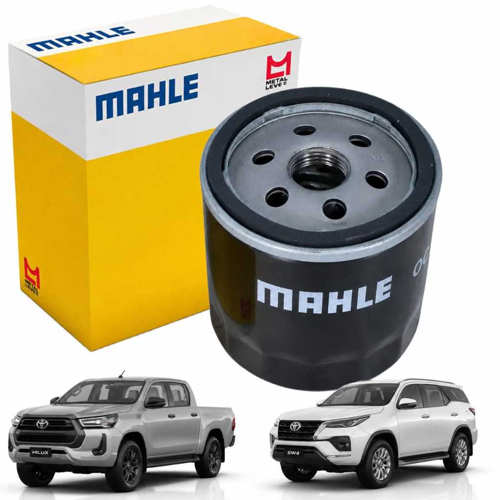 Filtro de Oleo Toyota SW4 Hilux 2.7 2.8 3.0 Mahle OC235 /PSL145 /PSL127 /WO150 /JFO211
