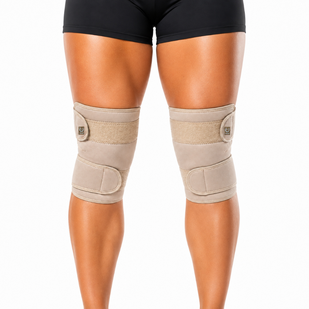 Kit 2 Joelheira Compressão Ortopédica Crossfit Academia Vôlei Esportiva Artrose Joelheira Articulada