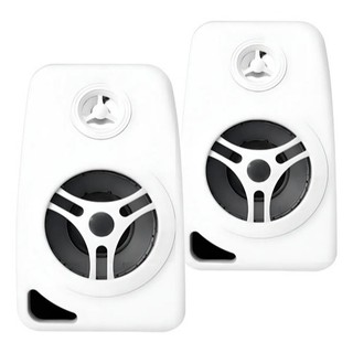 Par Caixa De Som Ambiente Tsr Orion Branca 4 Polegadas 55w Cor Branco