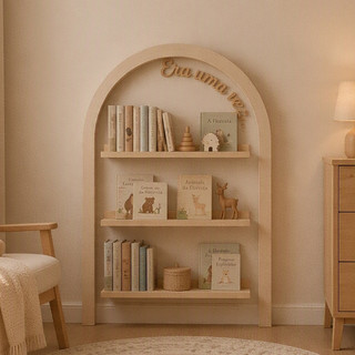Arco Romano Infantil Em Acrílico E MDF Para Decoração Casa Quarto Infantil Decorativo