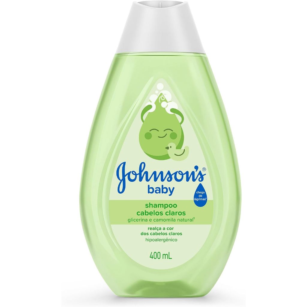 Shampoo Johnson's Baby Cabelos Claros 400ml