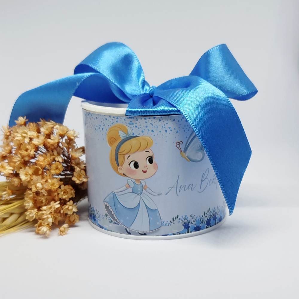 kit tubolatas personalizadas - 5X6 | cinderela | Lembrancinha aniversário | casamento | maternidade | chá de bebê | boda