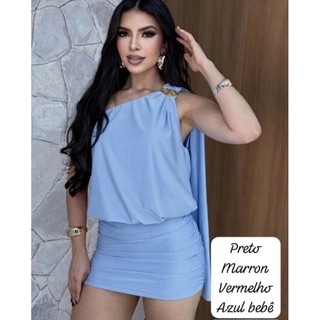 Vestido em Tecido Suplex