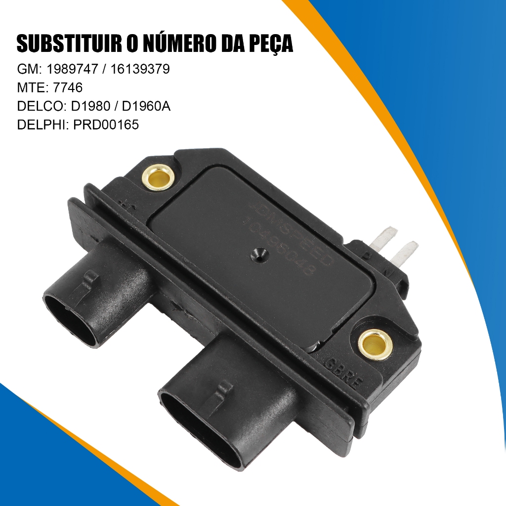 Modulo De Ignição Hei Gm Kadett Monza Ipanema 1.8/2.0 Efi Gasolina/Álcool 92 > 96 · foto 2